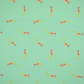 Little Darling Swim & Sport Knit Flamingo